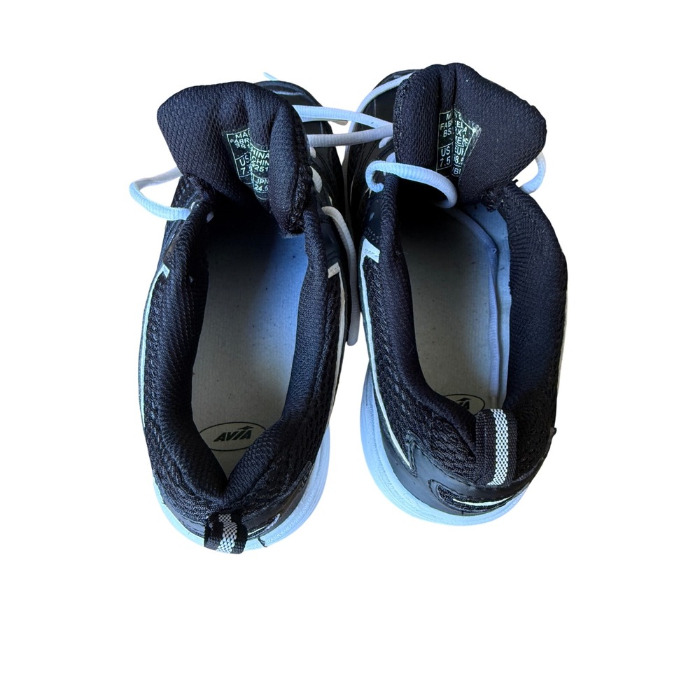 Avia Womens A335WBH Black White Athletic Running Walking Shoes Sneakers Size 7.5 - Picture 4 of 7
